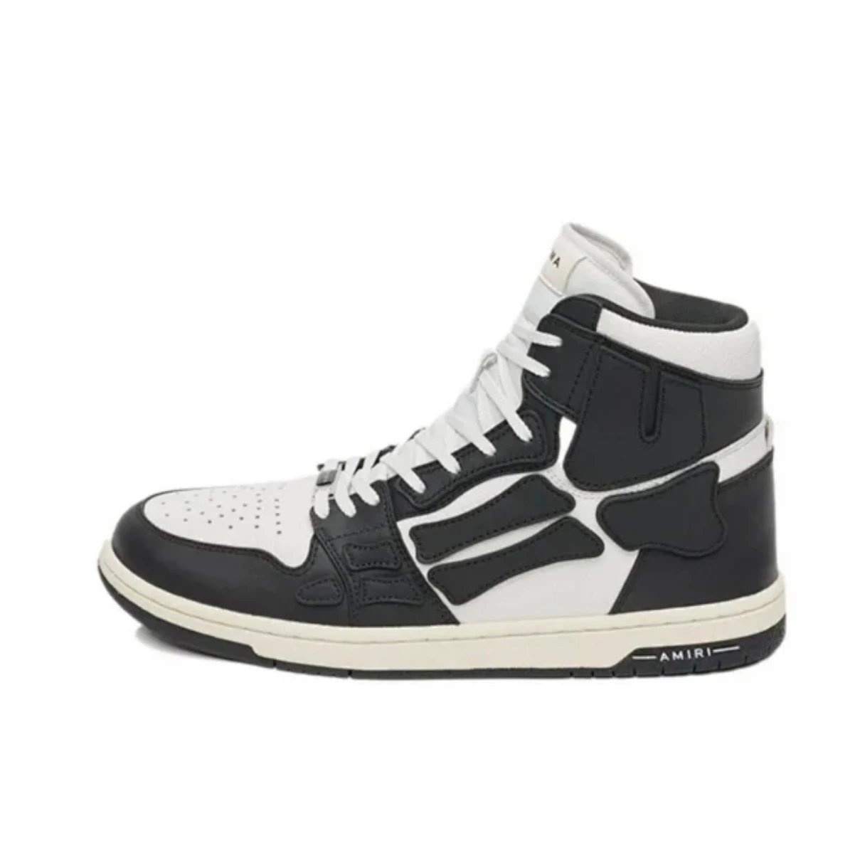 AMIRI Sneakers Skel Top High-Top Skeleton Panel — Black Bone Black Face High-top MFS 002-004