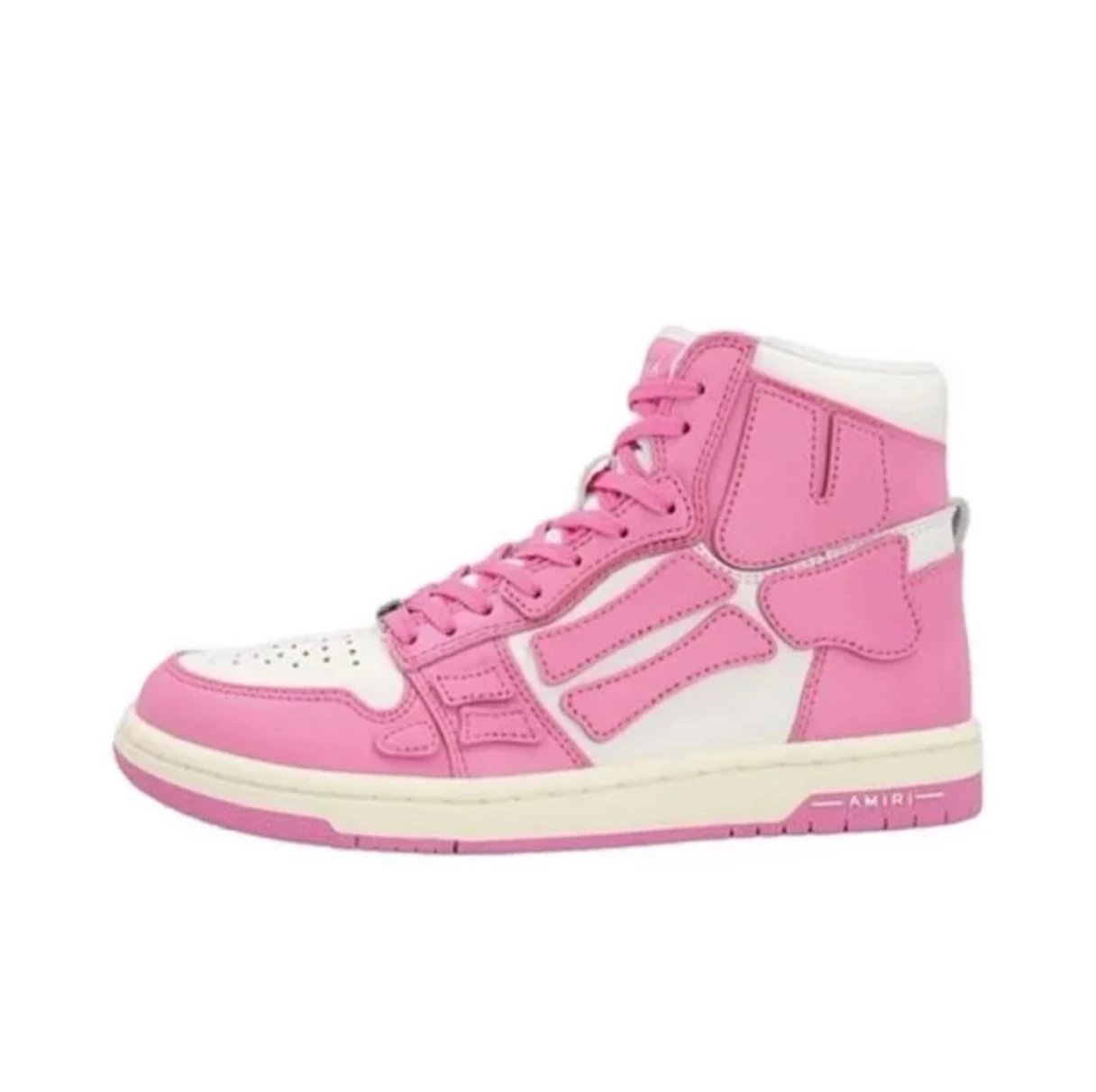 AMIRI Sneakers Skel Top High-Top Skeleton Panel — Pink White High-top WFS 002-109