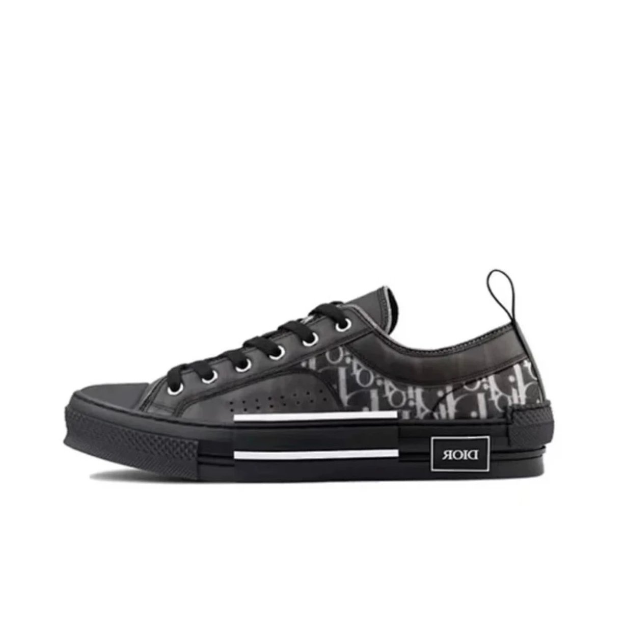 Dior Sneakers B23 Low-Top Logo Print — Black 3 SN249YJP_H 960
