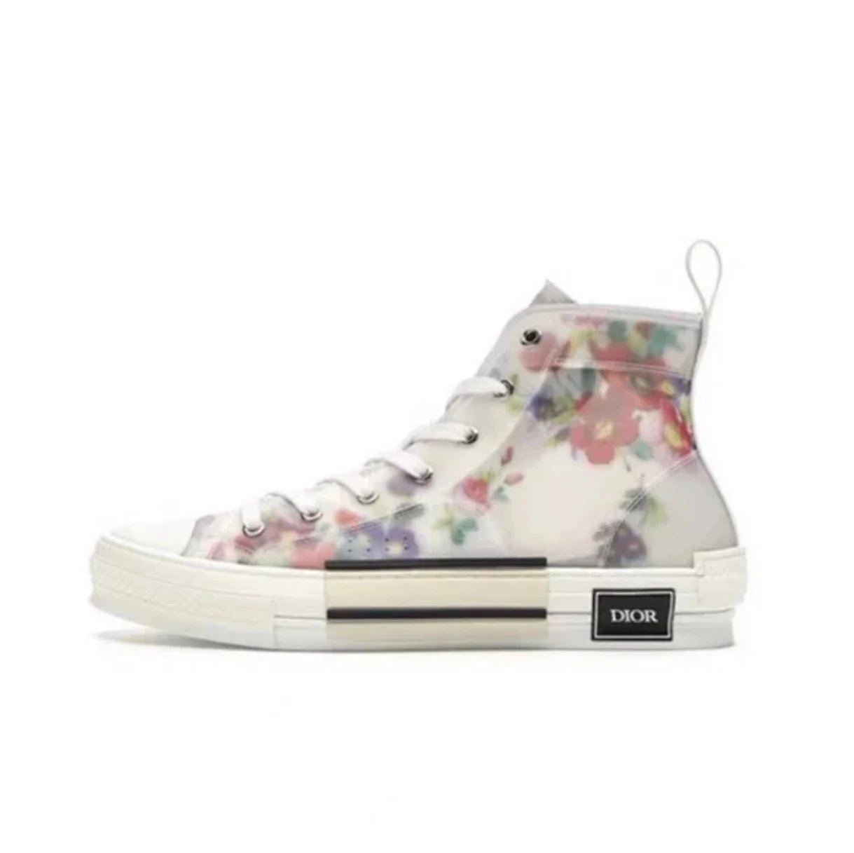 Dior Sneakers B23 Low-Top Logo Print — White Printed High-top 3 SH118YJR_H 063
