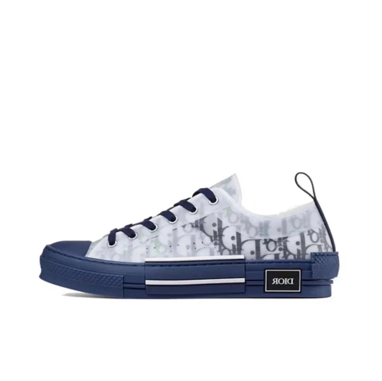 Dior Sneakers B23 Low-Top Logo Print — Blue 3 SN249YNT_H 565