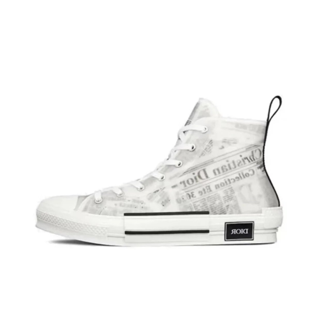 Dior Sneakers B23 Low-Top Logo Print — White Letter High-top 3 SH118YUO H 069