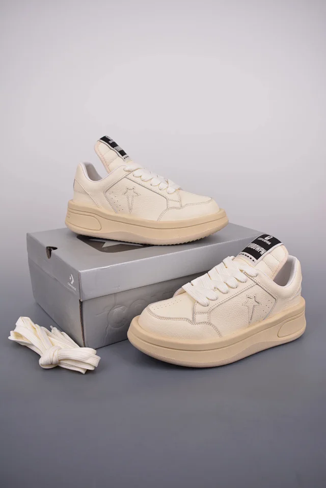 Unbranded Sneakers Platform lace-up with contrast toe caps product detail image 21