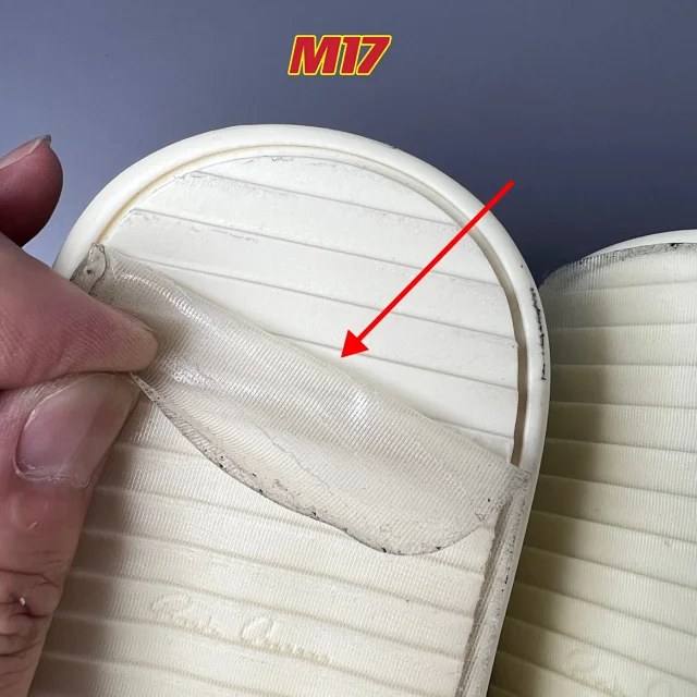 Rick Owens Sneakers Low-top lace-up with contrast side stripe and serrated sole product detail image 41