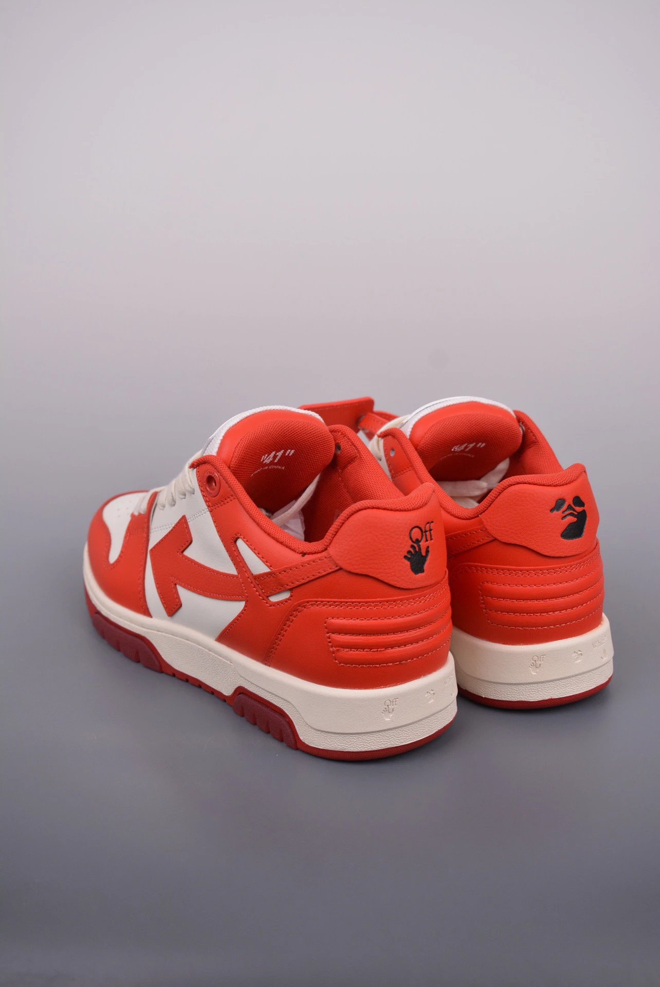 Off-White Arrow Low Blue and White Sneakers - 5