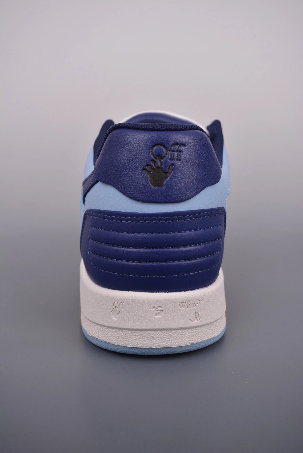 Off-White Arrow Low Blue and White Sneakers - 25