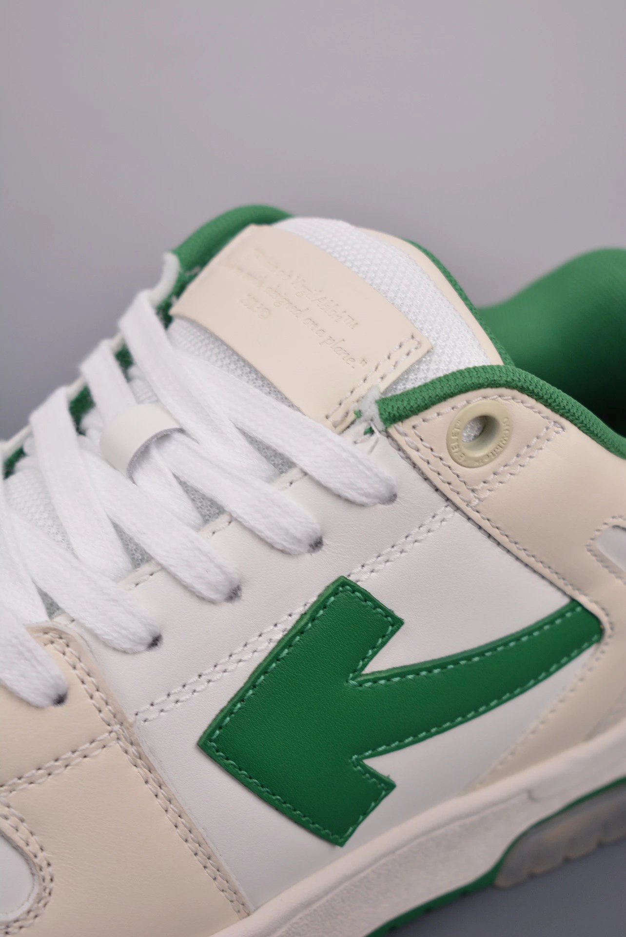 Off-White Arrow Low Blue and White Sneakers - 18