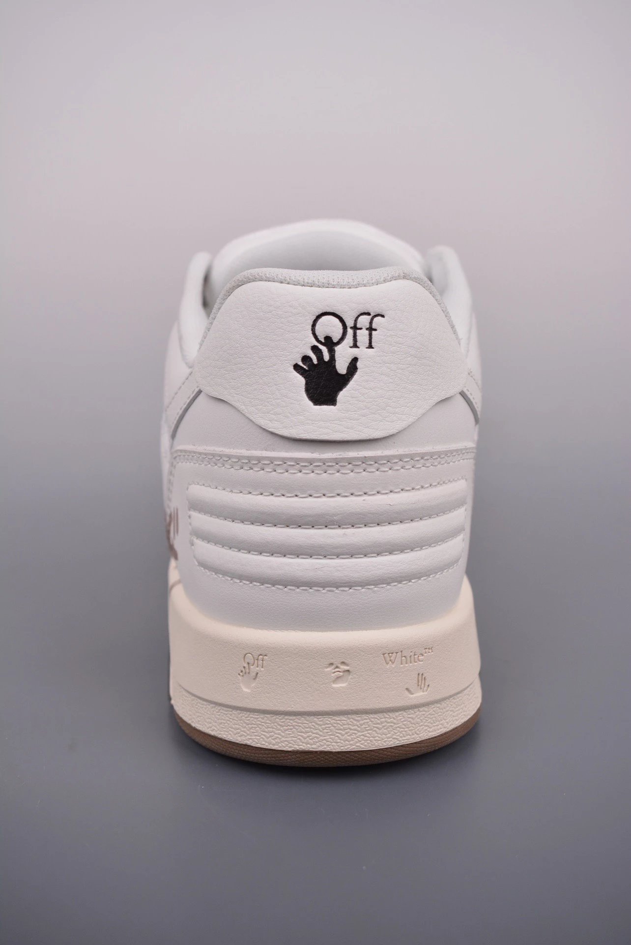 Off-White Arrow Low Blue and White Sneakers - 43