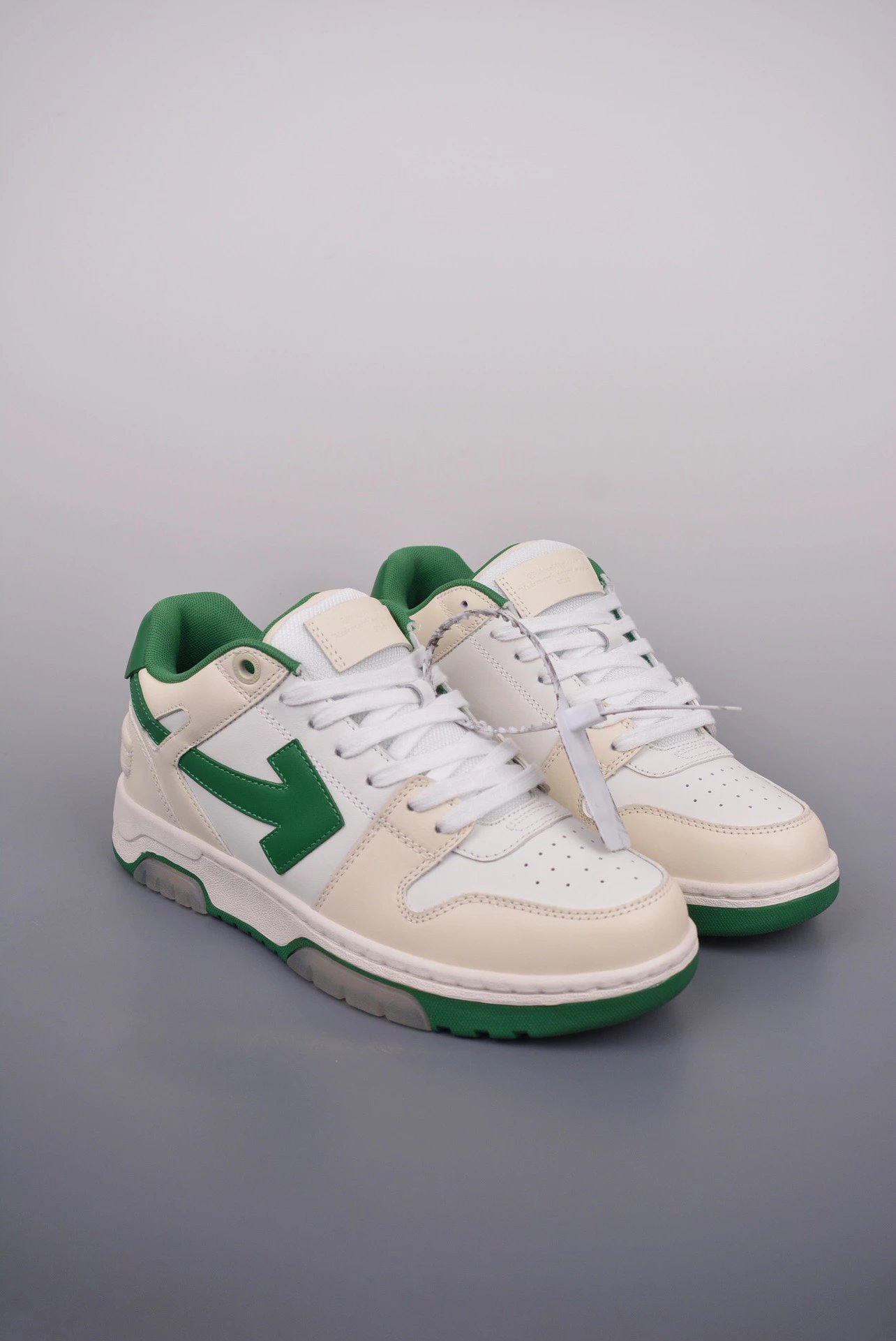 Off-White Arrow Low Blue and White Sneakers - 13