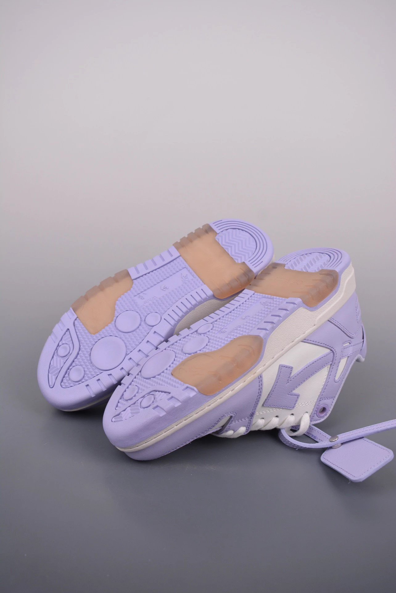 Off-White Arrow Low Blue and White Sneakers - 69