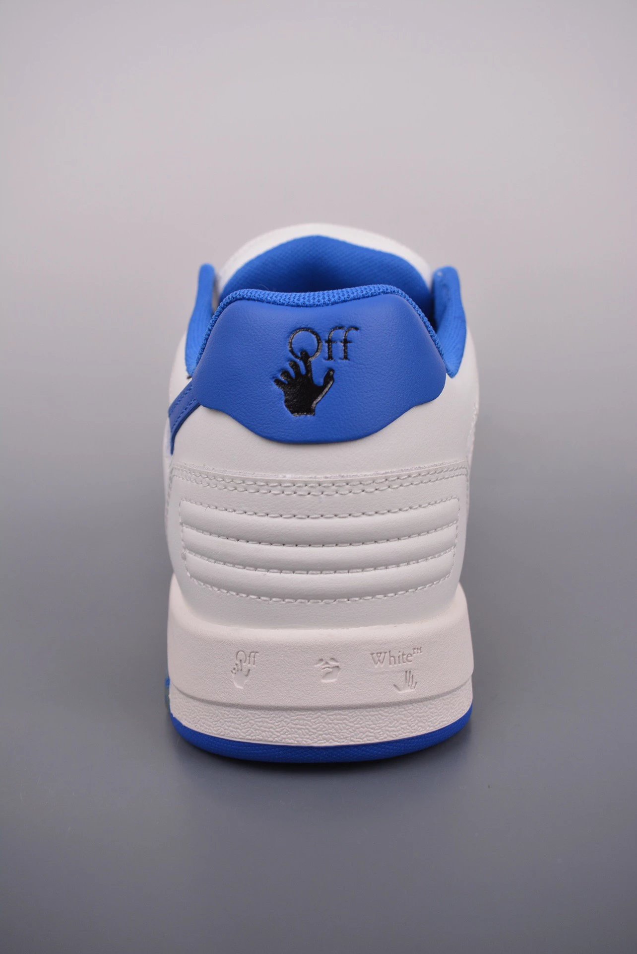 Off-White Arrow Low Blue and White Sneakers - 79