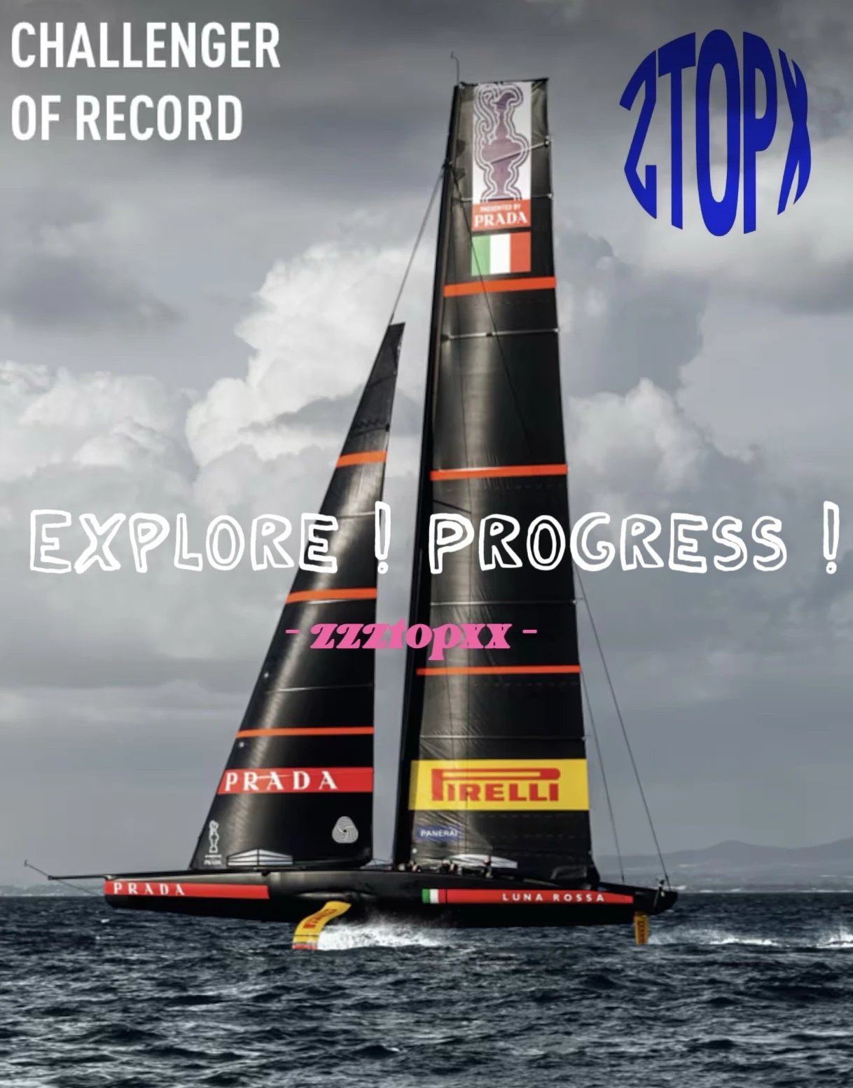  ztop x  Americas Cup sneakers 