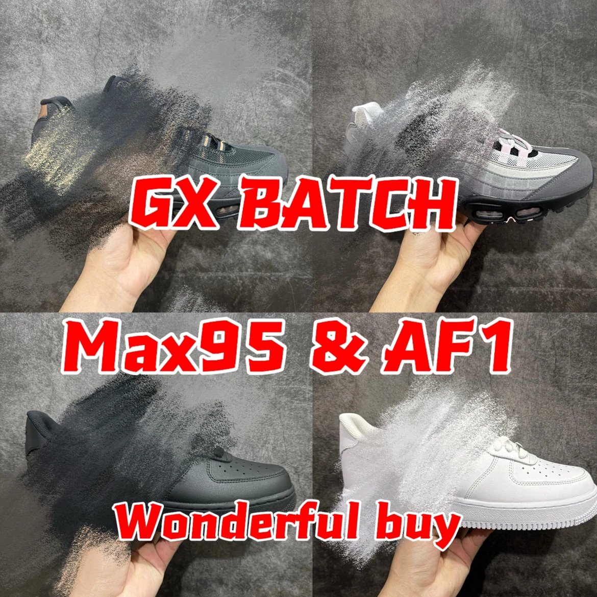 GX/Green X Edition Air Max 95/Casual Series Shoes Air Cushion Cushioned Slow Running Shoes Wonderful!!