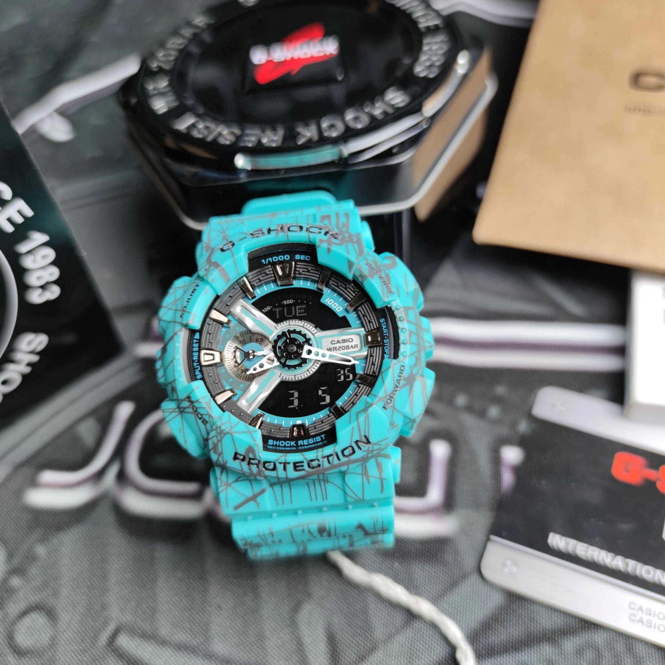 Burst Green