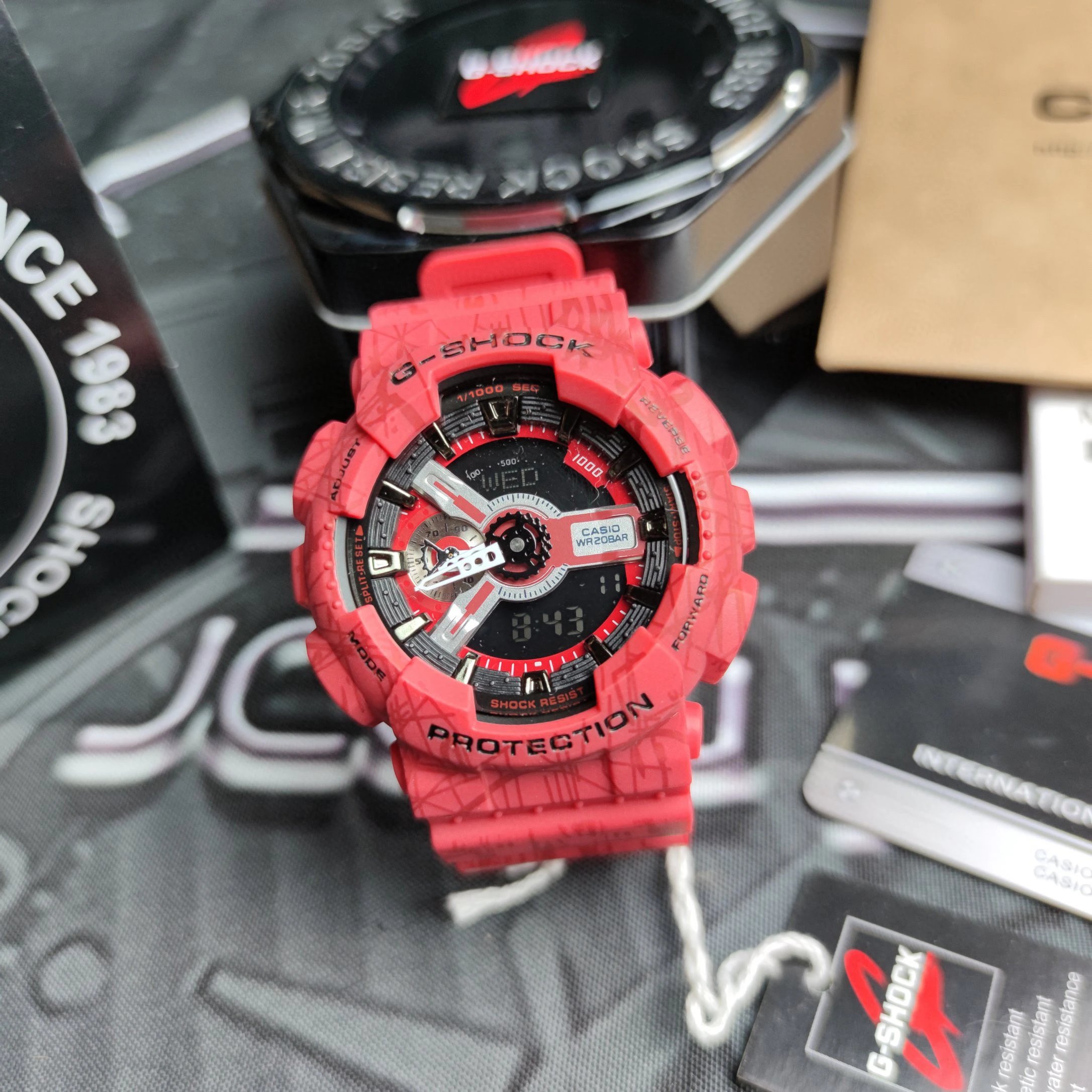 Burst Red