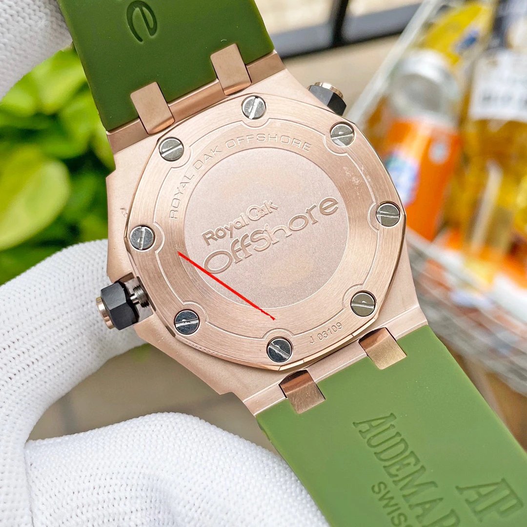 Audemars Piguet Royal Oak Offshore Diver Blue Yellow Mechanical Watch Watches - 3