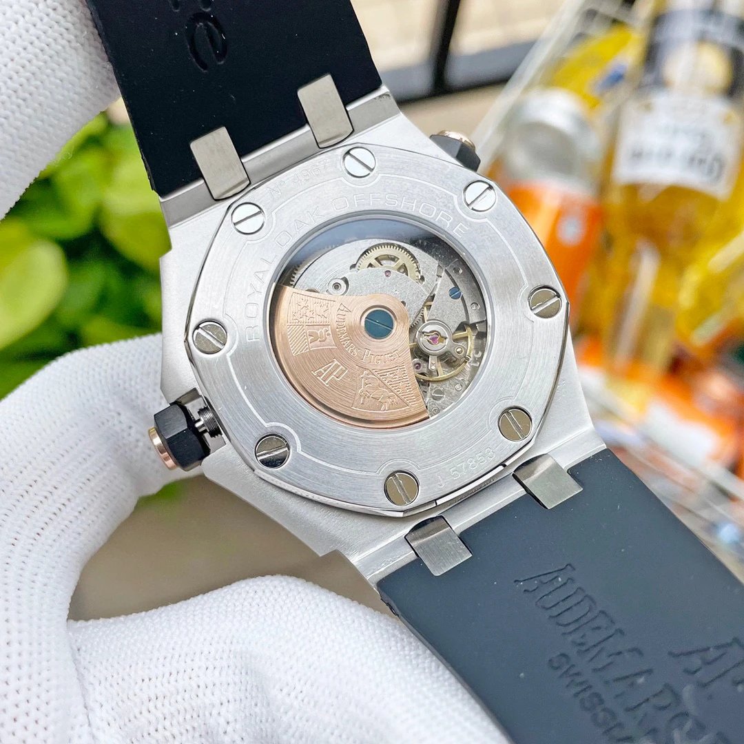 Audemars Piguet Royal Oak Offshore Diver Blue Yellow Mechanical Watch Watches - 2