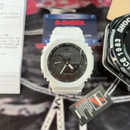 thumbnail for 【特价】手表 卡西欧 农家橡树 手表女 夜光 女表 生日礼物 胶带 黑武士 男表 华强北手表 腕表 儿童手表 电子表 watch 电子手表 万盛出品 农家橡树卡西欧 GA2100 防水 卡西欧八角