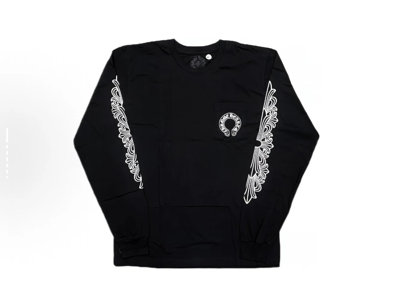 Chrome hearts Hoodie Horseshoe Floral Cross