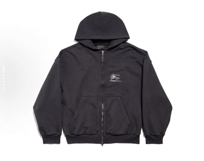 Balenciaga Blcg UA Zip Hoodie