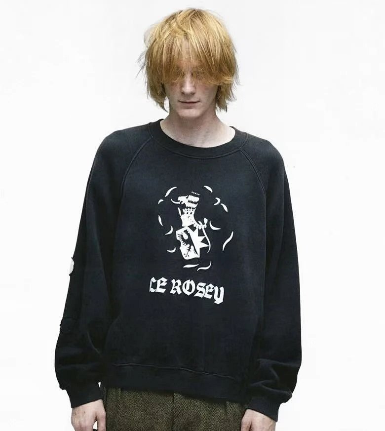 Enfants Riches Deprimes Erd Le Roesy Jersey Oversized Sweatshirt