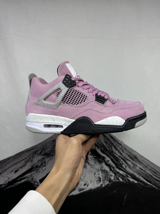 【 Special Offer Y Edition Chunyuan Stock Supply 】 NK Air Jordan 4 "White Oreo" AJ4 Qiao 4 Original Box Cleanliness High Basketball Shoes Board Shoes Casual Shoes Sneakers Sneakers Low Top Mid Top White Powder AQ9129-501
