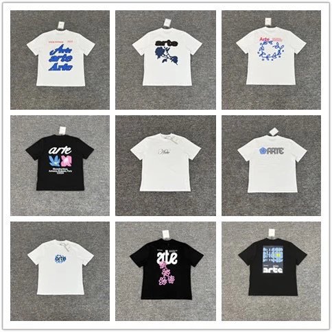 ARTE Letter Printed Short Sleeve T-Shirt