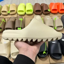 thumbnail for Pure original green buckle version of the hot price coconut slippers (multi-color optional) coconut SLIDEEVA particle eco-friendly plastic matte beige bone white black agate black dazzling blue army brown coffee gray warm yellow dark gray bean green linen brown burning orange orange orange fluorescent green apple green Kanye slippers coconut slippers