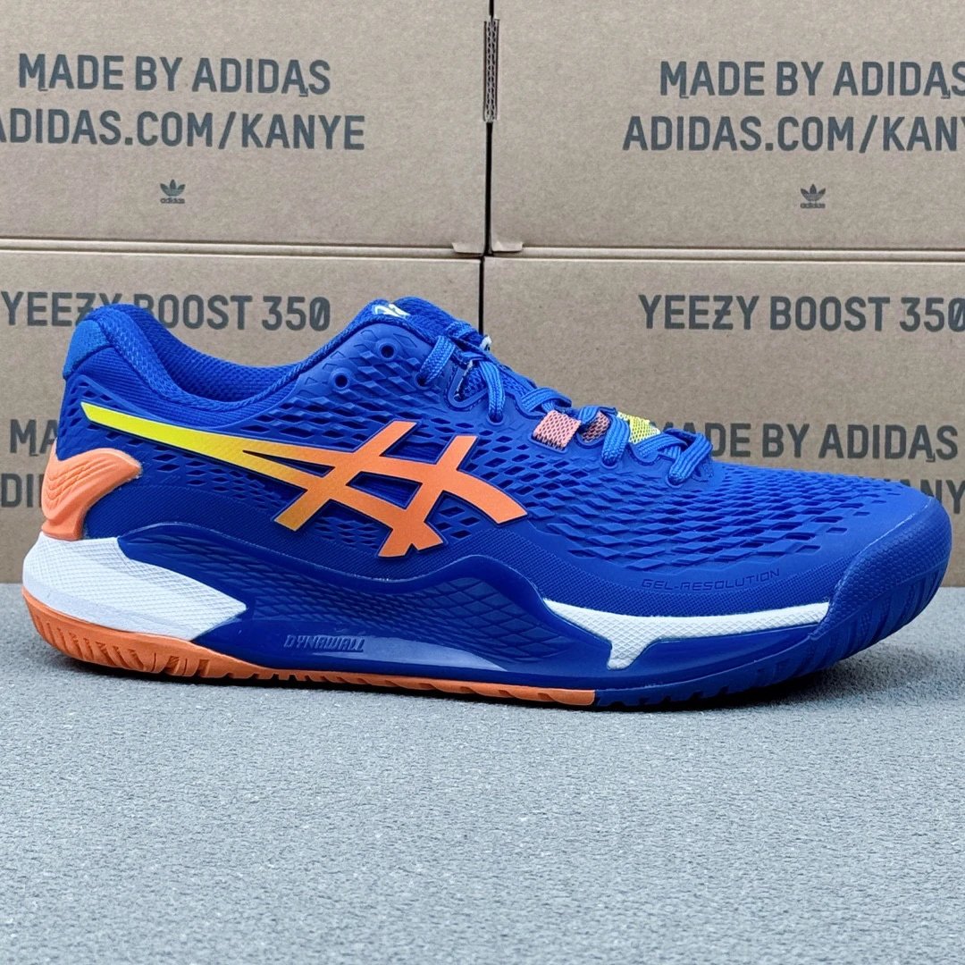 Asics Gel-Resolution 9 Blue Purple Running Shoes - 3