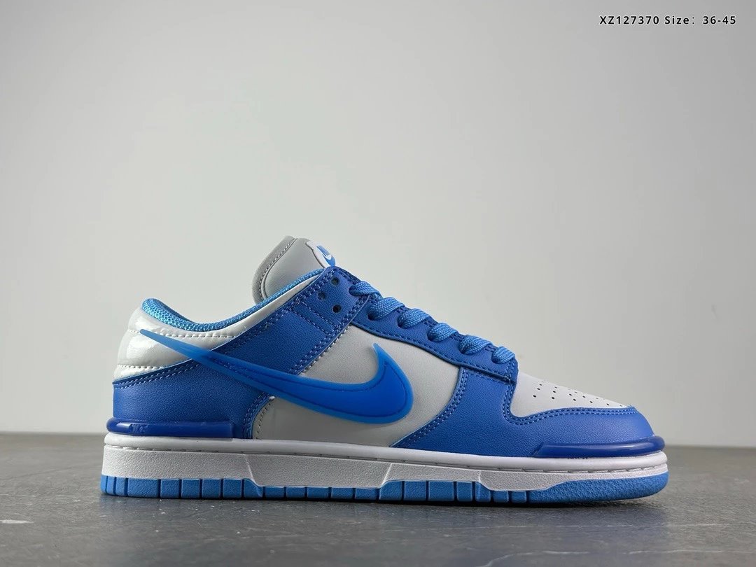 立体感十足更具科幻风格，全新耐克Nike SB Dunk Low Twist”Panda“扣篮加强版系列低帮休闲运动滑板板鞋“黑白熊猫立体钩子”