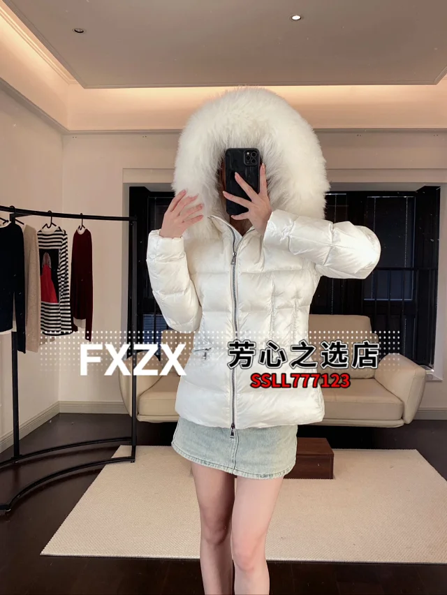 24 新款Boed 短款羽绒服,白鹅绒填充狐狸毛领|白富美挚爱  第48张