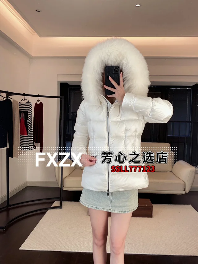 24 新款Boed 短款羽绒服,白鹅绒填充狐狸毛领|白富美挚爱  第47张