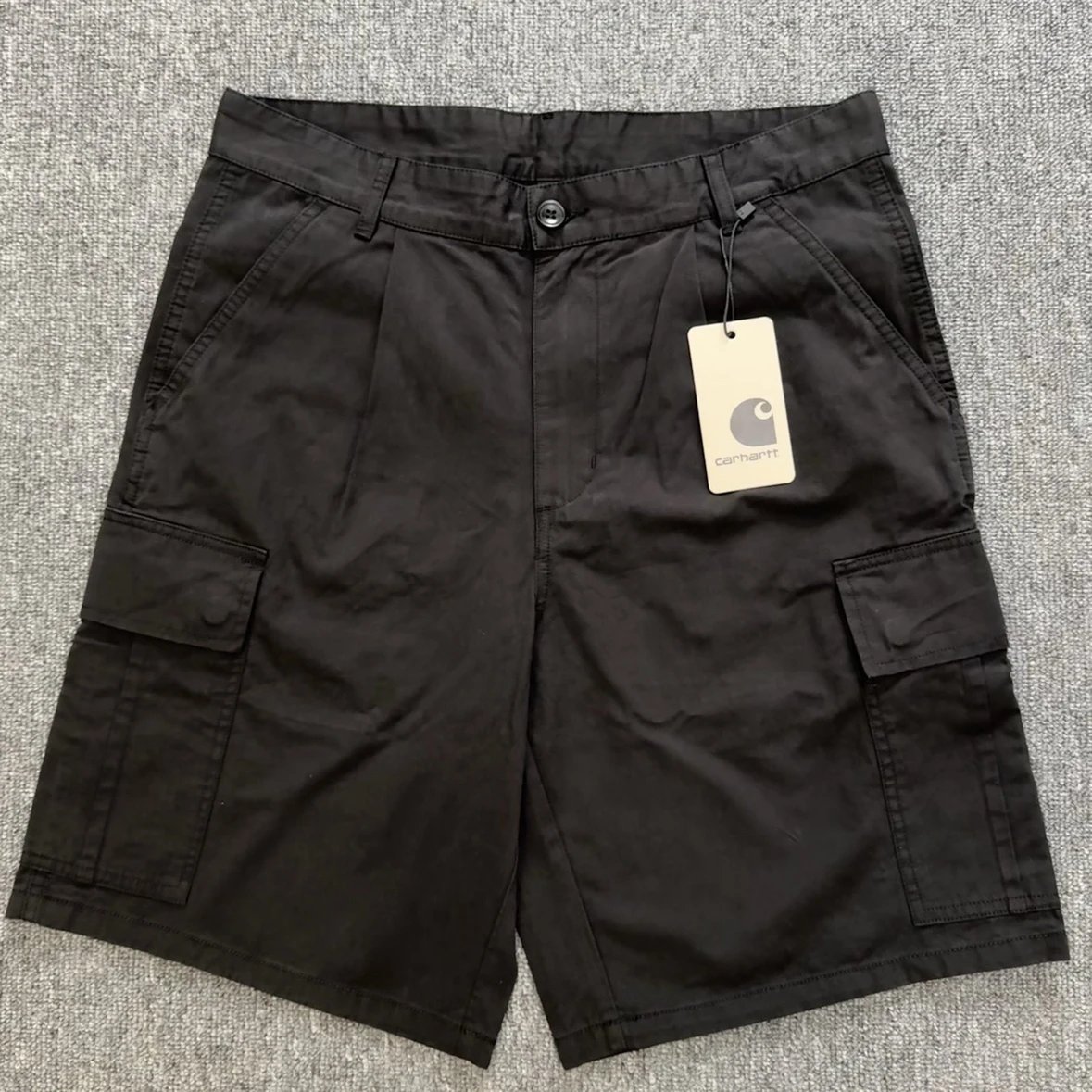 Carhartt WIP Cargo Shorts Black - 7