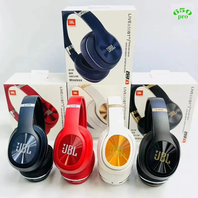 JBL Headphones LIVE 650BT NC over-ear wireless product detail image 1