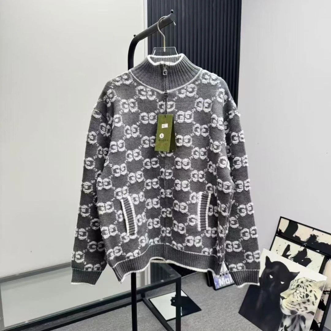 三标高版本新款春秋毛衣洋气毛巾绣长袖高级香风开衫针织