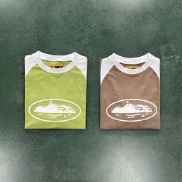 thumbnail for 恶-插肩长袖拼色Tee