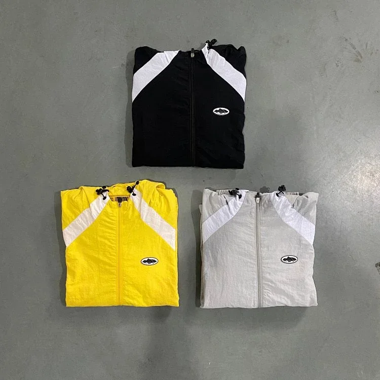 Corteiz, Color-Blocked Retro Nylon Hooded Windbreaker Collection