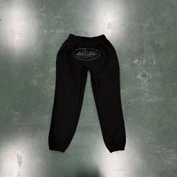 thumbnail for Evil black printed sweatpants