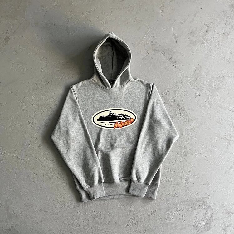 Evil - Round AUF Letter Hoodie