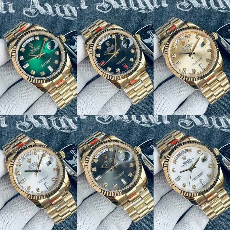 Rolex 41mm 36mm Watch