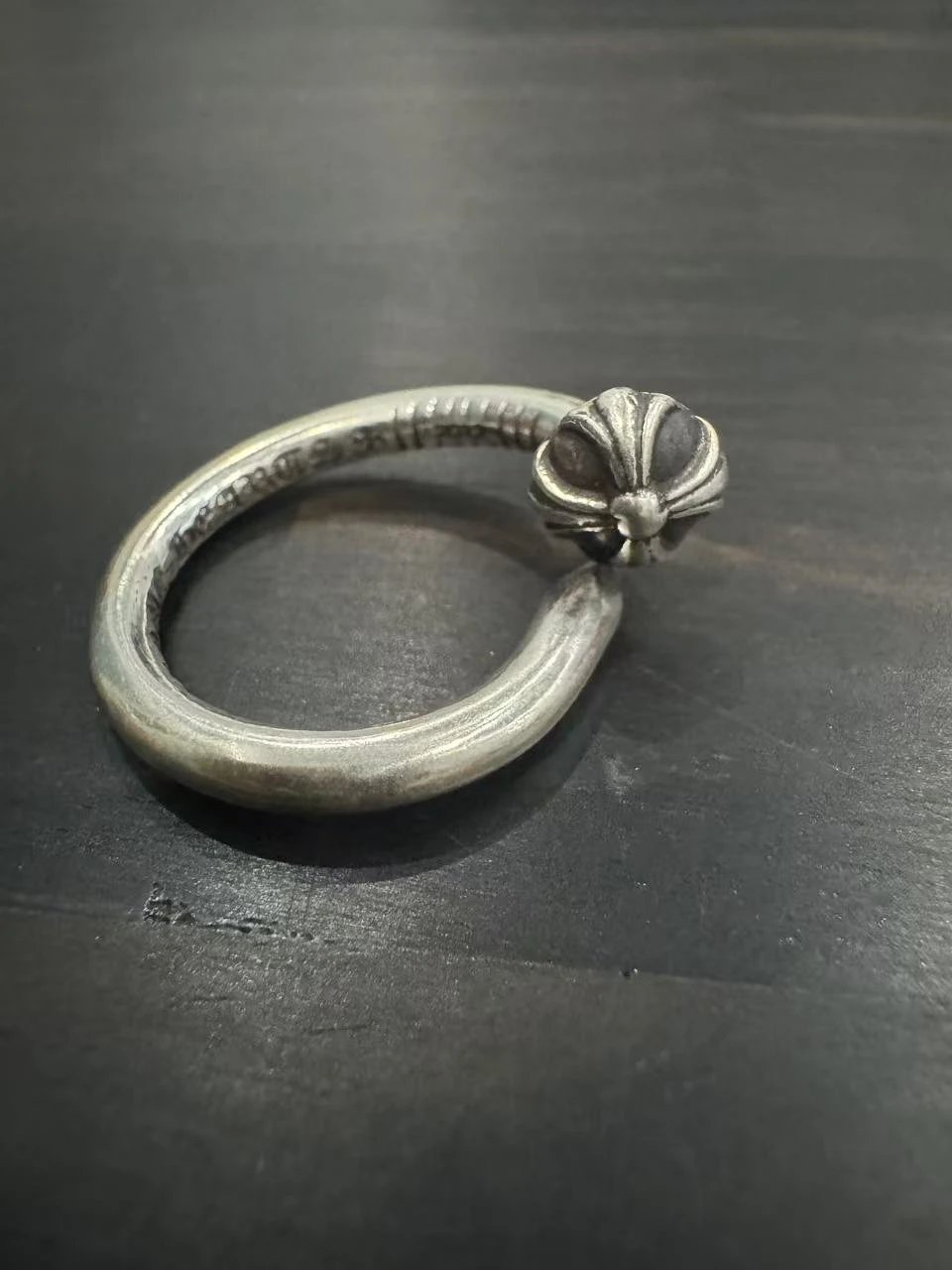 925银钉子戒指