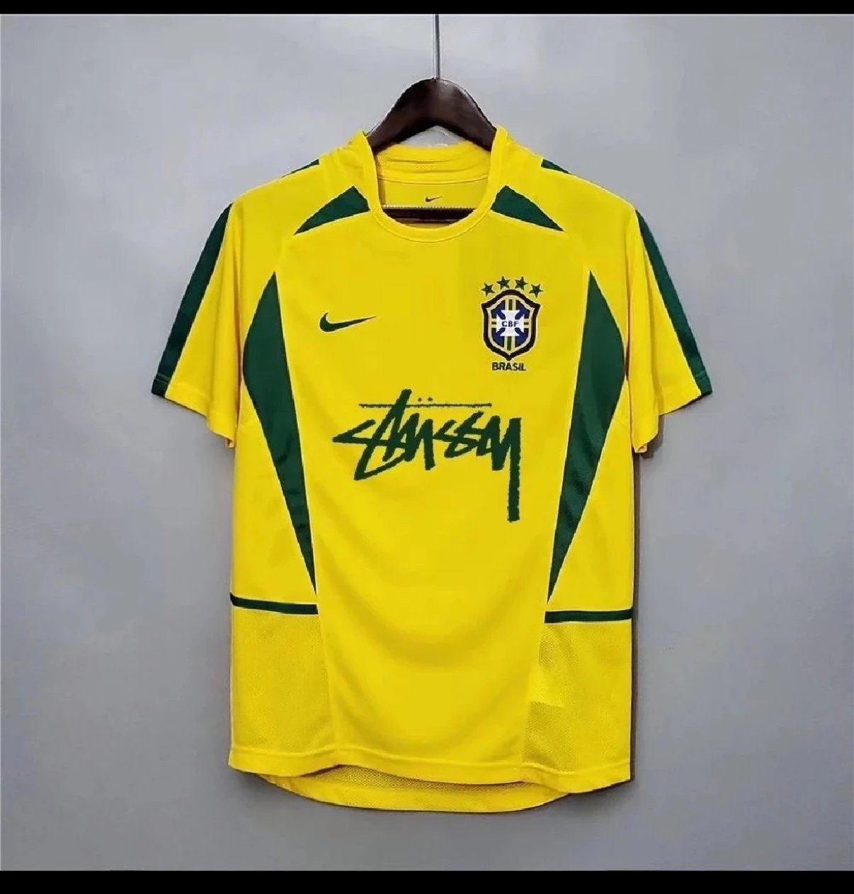 Nike x Stussy Brazil National Team Away Jersey White / Blue - 11