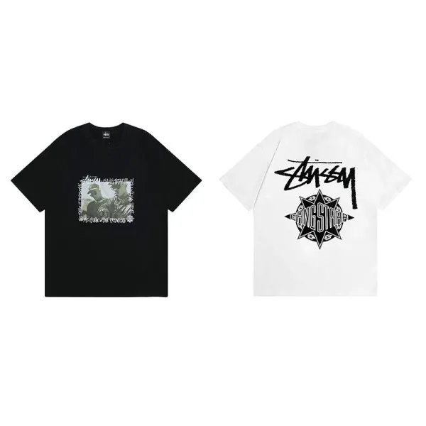 Stüssy One World Crown White T-Shirt - 12