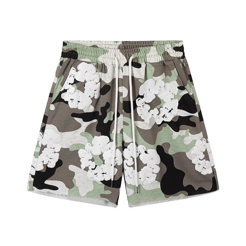 Shorts camouflage white