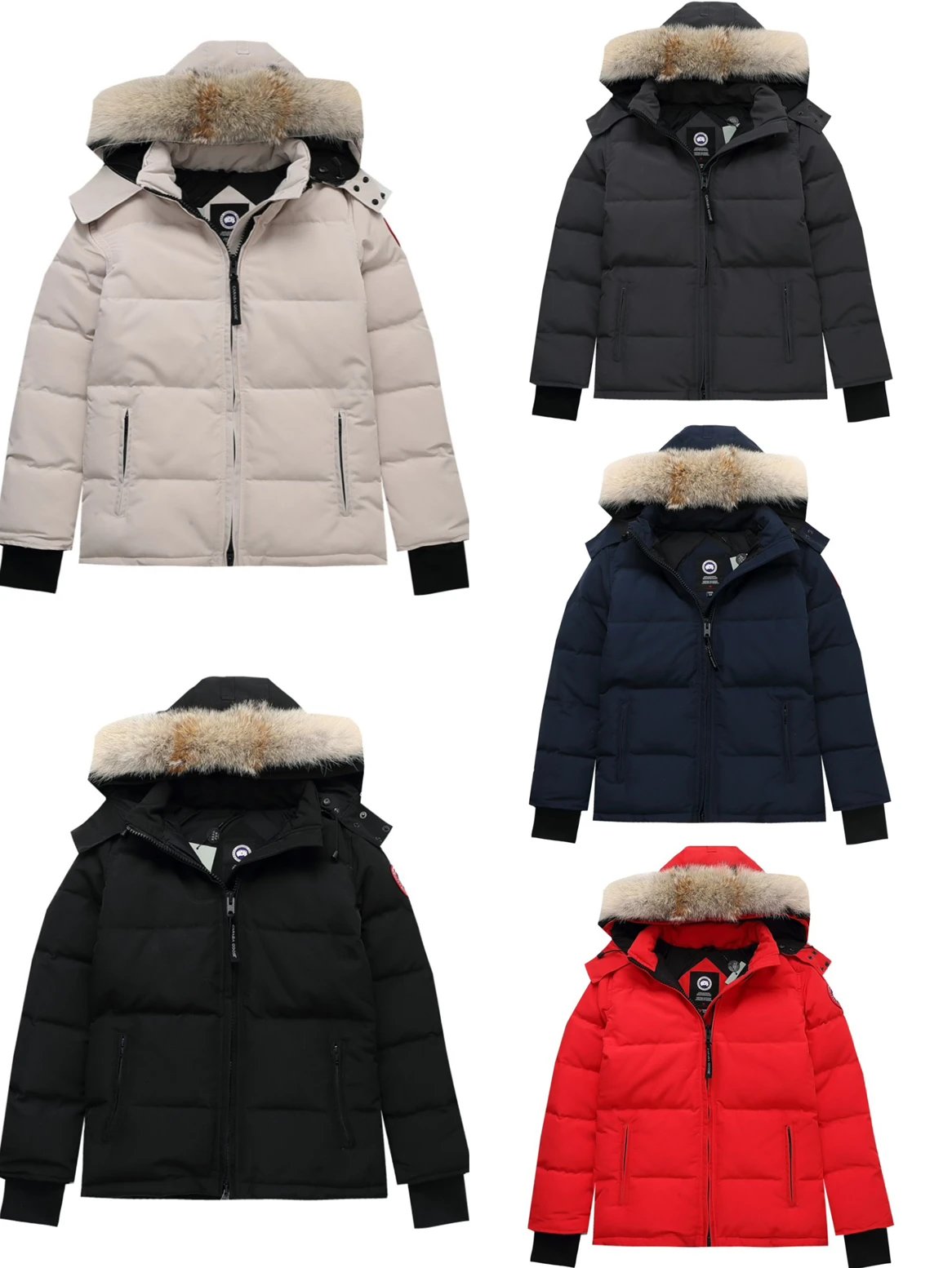 Factory Direct Premium Quality Goose Down Parka Coat 04 Style High-End Custom Orders