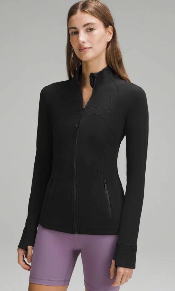 N Factory Lulu Lemon Women's Yoga Clothes Stand up Collar Jacket Short Jacket Fitness Running Commuting Lulu Sending Girlfriend ‼️