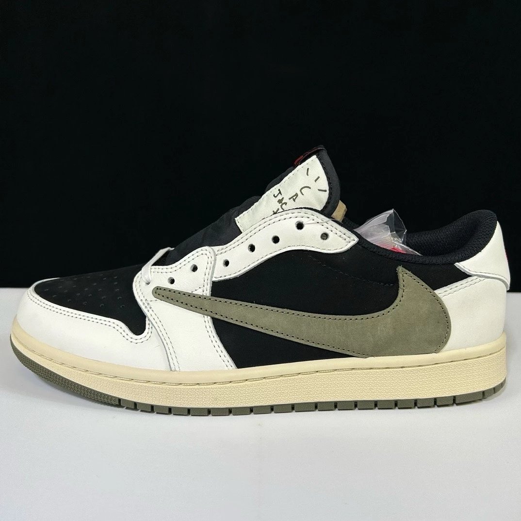Olive green hook low cut