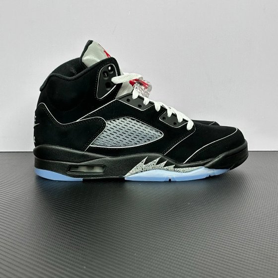 Y3 Version! AJ5 "Black Metallic Reimagined" - Black/Silver