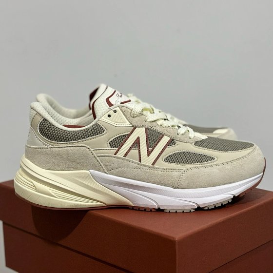 NB990 meters Baijiu Hongyuan box ⚡ Popular Loro Piana x New Balance NB 990 V6 New Balance Comfortable, Versatile, Anti slip, Wear resistant, Low cut Running Shoes for Men and Women, Grey U990LO6