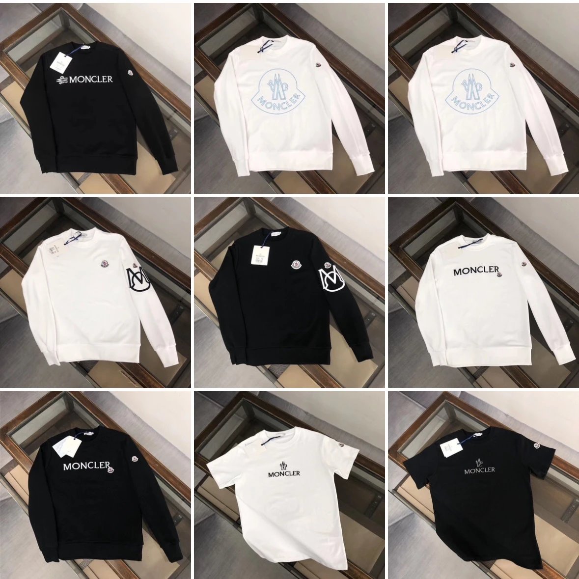 Moncler Sweater Logo Sweatshirt